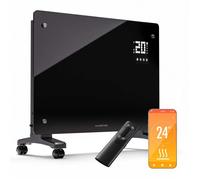 KLARSTEIN Radiateur Electrique à Convection, Faible Consommation d'Energie, Chauffage Electrique d'Intérieur de 1500W avec Thermostat, Chauffage Mural et Portable, Chauffage d'Appoint, Radiateurs