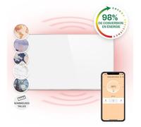 Radiateur infrarouge - Wonderwall Smart - Panneau chauffant - 60x100cm - 600W - WiFi - IP24 - Blanc