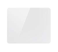 Radiateur Électrique LEONA Verre 1000W Blanc - Inertie Céramique - Programmable