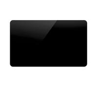 Radiateur Électrique LEONA Verre 1500W Noir - Inertie Céramique - Programmable