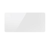 Radiateur Électrique LEONA Verre 2000W Blanc - Inertie Céramique - Design Haut de Gamme - Programmable - Détection Fenêtre - Indicateur de Consommation - IP24 - Sécurité Enfant