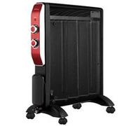 Radiateur électrique Mica faible consommation et thermostat PURLINE MR2000B Noir Noir G