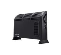 radiateur électrique mobile avec 2 niveaux de puissance 1200W 2400W noir