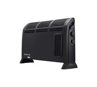 radiateur électrique mobile avec 2 niveaux de puissance 1200W 2400W noir