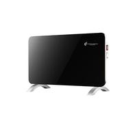 Radiateur Electrique Mobile en Verre Sorimo Sannover 1000 W Noir Noir