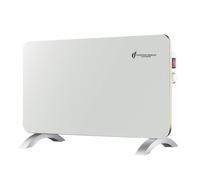 Radiateur Electrique Mobile en Verre Sorimo 1000 W Blanc