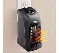 Radiateur Electrique Mobile - FAN - Mini radiateur air chaud 400 W Portable - Noir