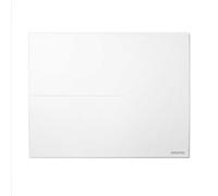 Radiateur électrique mural Atlantic 503111 1250W horizontal plat blanc mat