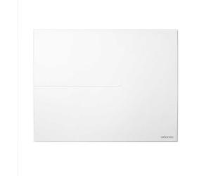 Radiateur électrique mural Atlantic 503111 1250W horizontal plat blanc mat