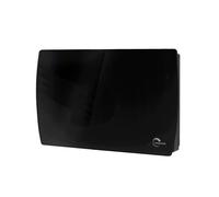 Radiateur Electrique Mural en Verre Sorimo 1500 W Noir