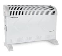 Radiateur Electrique Orbegozo CV 2300 16412 1L 2000W 220V 44dB 50Hz Convection Interrupteur Blanc Blanc G