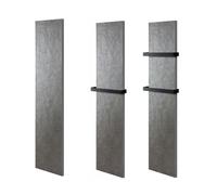 Radiateur électrique pierre naturelle - coloris roche de mer - MARMOX vertical