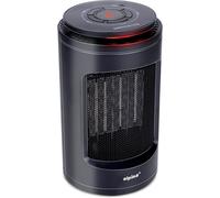 Radiateur Électrique - Portable Et Compact - Air Chaud Et Froid - Minuterie - Thermostat Numérique - Noir