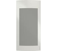 Radiateur électrique rayonnant digital SOLIUS vertical blanc 2000W - - 423541