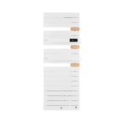 Allure 3 Virtuose Mat à Droite Chêne Massif Blanc Mat