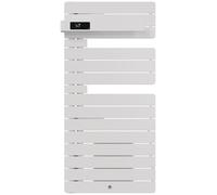 Radiateur électrique sèche-serviettes Allure 4 Classique Mât à gauche 1500W Blanc Brillant - THERMOR - 483338