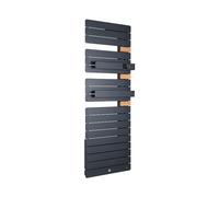 Radiateur électrique sèche-serviettes Allure Virtuose Mât à droite 1750W Gris ardoise/Chêne - THERMOR - 483140
