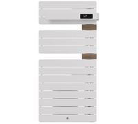 Radiateur électrique sèche-serviettes - THERMOR - Allure 4 Classique Mât à droite - 1500W - Soufflerie - Cozytouch
