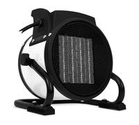 Radiateur électrique soufflant 1000W/2000W - céramique - blanc