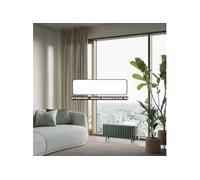 Radiateur électrique TESI PLINTHE 1000W Blanc Acier H399xL960xP177mm