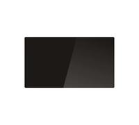 Radiateur électrique verre céramique GLASS Noir Céramique 1500W