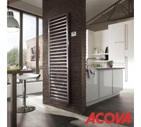 Radiateur electrique vertical ACOVA KADRANE CHROME 500W - TKAO-050-050/GF