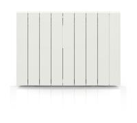 BATILEC - Radiateur ZILO 2000 W Cœur Céramique WiFi Connecté | Indice de protection IP24, Chauffage pour pièce de 20m², Fonction connectable