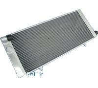 Radiateur en alliage d'aluminium, compatible avec Peugeot 205 GTI 16 & 19L, design léger, refroidissement amélioré
