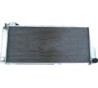 Radiateur en aluminium, 650 × 308 × 50 mm, 2 rangées, adapté à Ford Escort & Cosworth