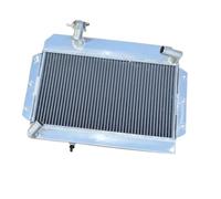 Radiateur en aluminium à 5 rangées + ventilateurs adaptés for MGA 1500 1600 1622 CC 1955-1962 1956 1957 1958 1959 1960 1961