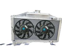Radiateur en aluminium avec ventilateur, adapté au Morris Minor 1000, compatible avec les modèles de 1955-1971
