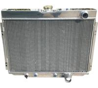 Radiateur en aluminium, capacité de refroidissement améliorée, construction durable, ajustement parfait pour Mustang et Cougar