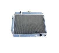 Radiateur en aluminium compatible avec Chevy Chevelle/El Camino 1963-1968 Compatible avec Biscayne/Impala 67 66 63 64 65 68 1964 1965 1966 1967