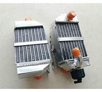 Radiateur en aluminium compatible avec KTM 50SX 50SXS Mini 50cc 49cc 2012-2017 2013 2014 2015 2016