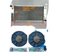 Radiateur en aluminium haute performance, adapté au Hummer H2 60 V8, compatible avec le Silverado 60 V8, construction en alliage durable