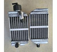 Radiateur en aluminium pour 50SX 50SXS 50 SXS Mini 49cc/50cc 2012-2018 Motocross 2 temps monocylindre & TC 50 TC50 Mini 2017-2020