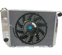 Radiateur en aluminium pour FORD FALCON, dimensions du noyau 555mm x 460mm x 56mm, entrée/sortie 45mm/38mm