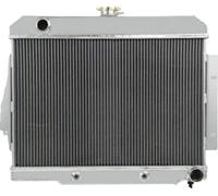 Radiateur en aluminium pour Jeep CJ5 CJ7, construction robuste, capacité de refroidissement supérieure, design soudé TIG