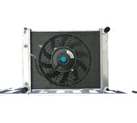 Radiateur en aluminium pour Jeep Grand Cherokee, 22,25 x 19,875 pouces, 32 mm d'entrée, 38 mm de sortie