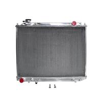 Radiateur En Aluminium Pour Mazda Pour Bravo BT50 B2500 B2600 B3000 B4000 1996-2011 4 Et 6 Cylindres - 3 Rangées(Argent)