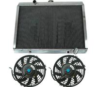 Radiateur en aluminium pour Mitsubishi Starion, capacité de refroidissement améliorée, construction en aluminium de haute qualité, design 5 rangées