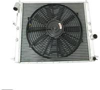 Radiateur en aluminium pour Renault Clio 16S/Williams MT, Capacité de refroidissement améliorée, Construction robuste entièrement en aluminium, Design soudé TIG