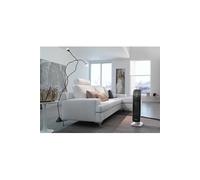 radiateur en céramique à tour avec écran LED 1200W 2000W blanc gris noir Delonghi