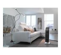 radiateur en céramique à tour avec écran LED 1200W 2000W blanc gris noir Delonghi