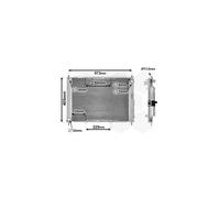 Radiateur et condenseur kit 1.2i Renault Clio 3 2005-2012 - 8200688390 / 8200149953 / 8200289181 / 8200289184 / 8200289194 / 8200552787 / 8200688382/ 8200134606