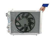 Radiateur Et Ventilateur En Aluminium Pour Lancia Pour Delta HF Pour Integrale Pour Evolution 8V/16V/EVO 2.0L Turbo 831/835 1987-1995 IENQBVL