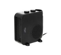Radiateur et Ventilateur Soufflant, Portable, Air Chaud / Froid, Thermostat,, AD7725B, 2000, Noir