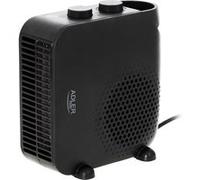 Radiateur et Ventilateur Soufflant, Portable, Air Chaud / Froid, Thermostat,, AD7725B, 2000, Noir