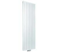 Radiateur FASSANE STOCK eau chaude vertical double 1800w haut 2000 larg 592 8 éléments blanc réf SHXD-200-059