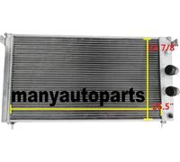 Radiateur Ferrari DeTomaso Pantera, design aluminium à 3 rangées, adapté aux modèles V8 1971-1989, construction légère